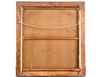 Karel van belle - madonna in bloemenkrans - olie op doek - afbeelding 6 van  14