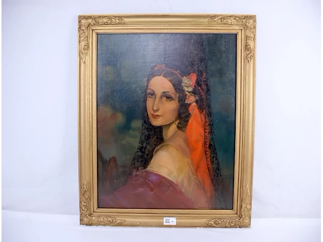 Karel van belle -spaanse schone 1949 - afbeelding 1 van  5