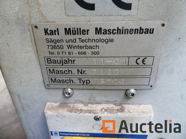 Karl muller rb703 buisbuigmachine - afbeelding 6 van  9