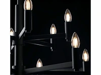 Karol luce design hanglamp zwart - afbeelding 3 van  6