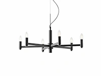 Karol luce design hanglamp zwart - afbeelding 6 van  6
