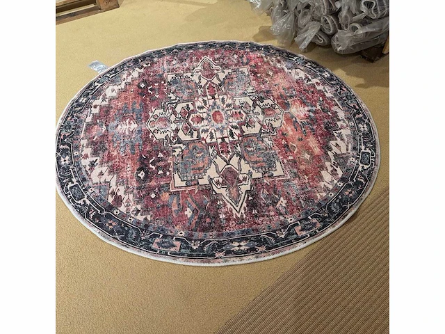 Karpet - rond - doorsnee 160 cm - afbeelding 2 van  4