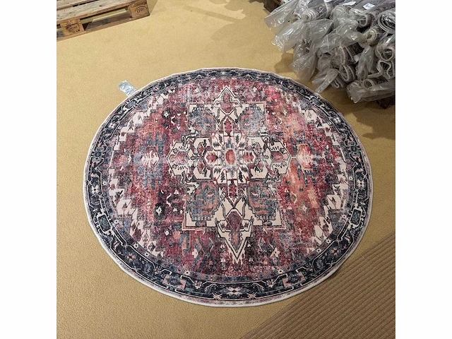 Karpet - rond - doorsnee 160 cm - afbeelding 3 van  4