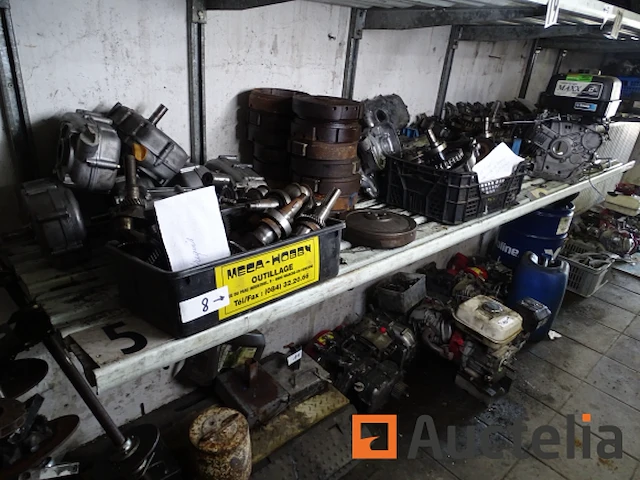 Karting accessoires: krukassen, koppelingen, 5 motoren - afbeelding 1 van  28