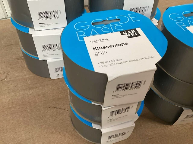 Karwei klustape 50 mm (12x) - afbeelding 1 van  3