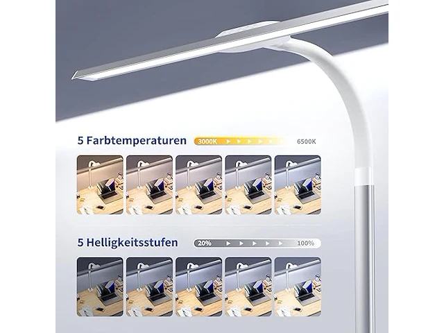 Kary led bureaulamp - afbeelding 2 van  4