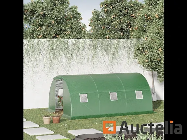 Kas 4,5 x 3 m met 6 vitrines kas - afbeelding 4 van  7