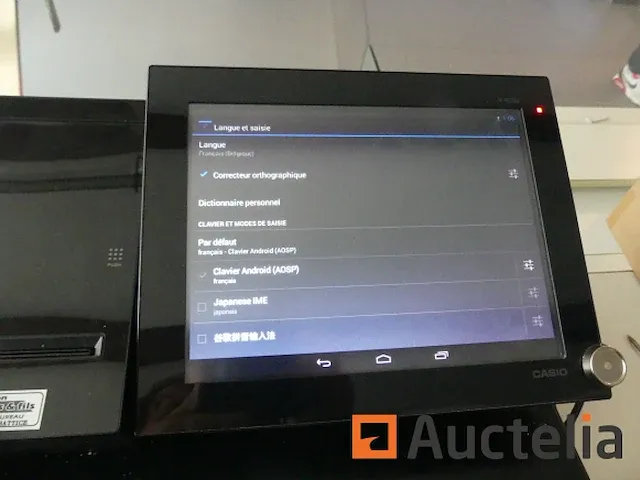 Kasregister met touch toetsenbord casio v-r200-bd - afbeelding 1 van  7