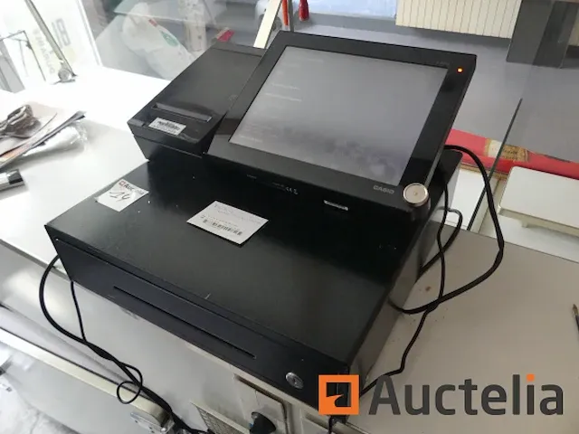 Kasregister met touch toetsenbord casio v-r200-bd - afbeelding 2 van  7