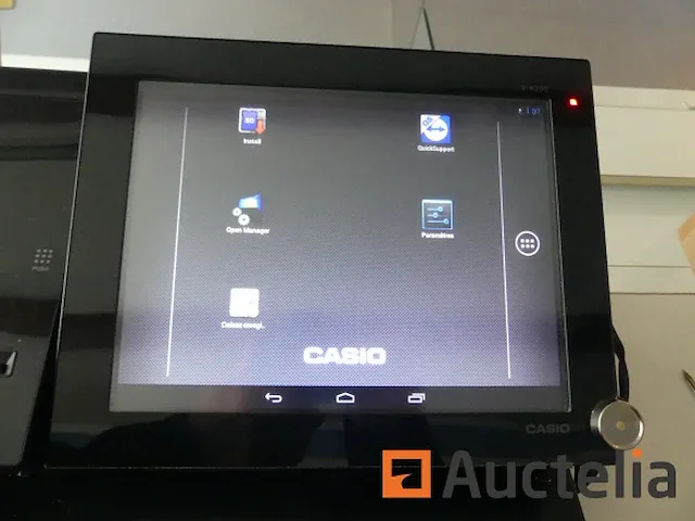 Kasregister met touch toetsenbord casio v-r200-bd - afbeelding 3 van  7