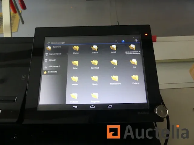 Kasregister met touch toetsenbord casio v-r200-bd - afbeelding 4 van  7