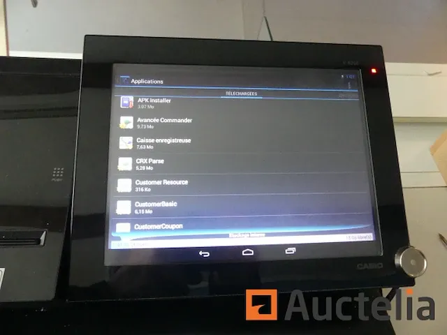 Kasregister met touch toetsenbord casio v-r200-bd - afbeelding 5 van  7