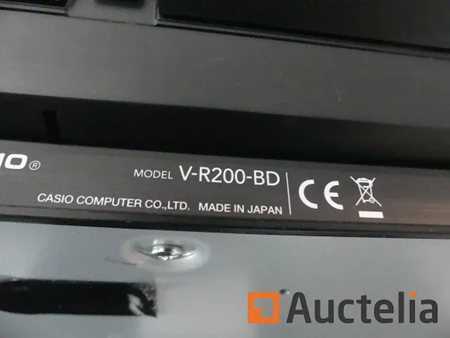 Kasregister met touch toetsenbord casio v-r200-bd - afbeelding 6 van  7