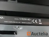 Kasregister met touch toetsenbord casio v-r200-bd - afbeelding 6 van  7