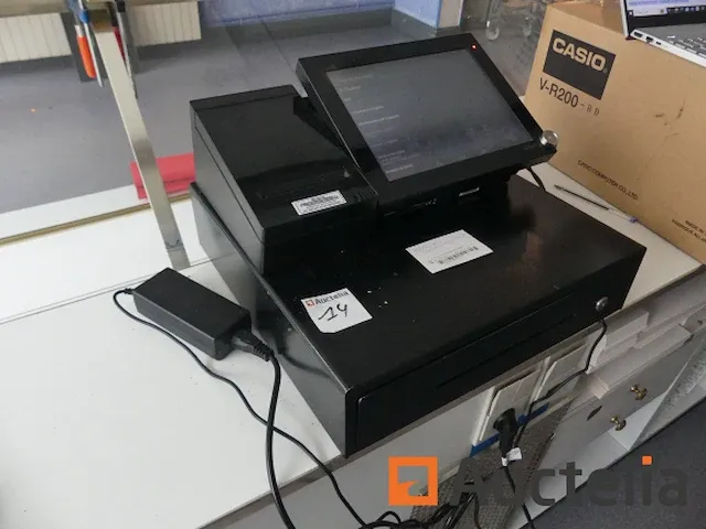 Kasregister met touch toetsenbord casio v-r200-bd - afbeelding 7 van  7