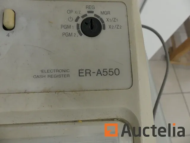 Kasregister sharp er-a550 - afbeelding 2 van  5