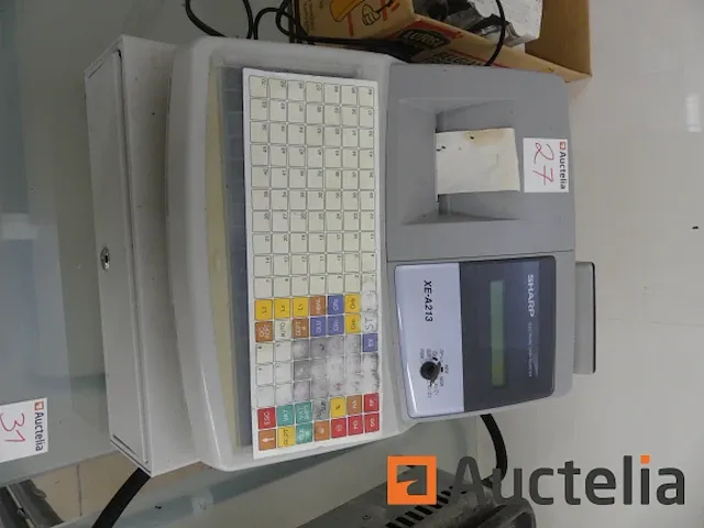 Kasregister sharp xe -a213 - afbeelding 2 van  4