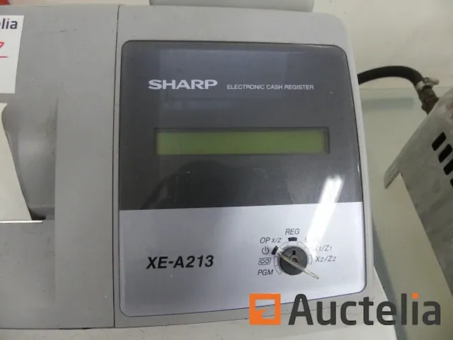 Kasregister sharp xe -a213 - afbeelding 4 van  4