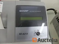 Kasregister sharp xe -a213 - afbeelding 4 van  4