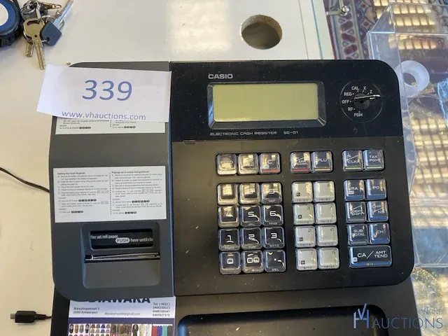 Kassa casio - afbeelding 3 van  4