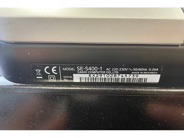 Kassa casio - afbeelding 4 van  4
