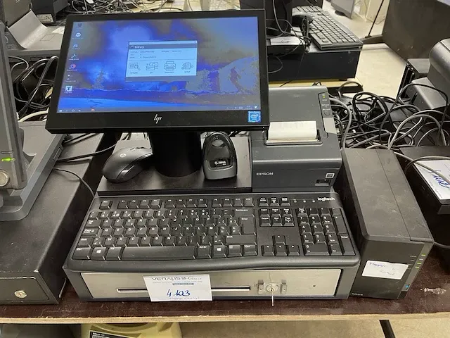 Kassasysteem hp touch screen - afbeelding 1 van  9