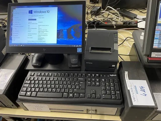 Kassasysteem hp touch screen - afbeelding 1 van  10