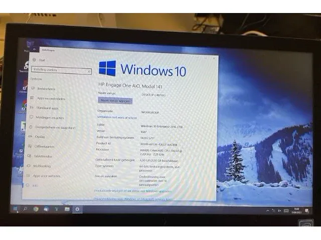 Kassasysteem hp touch screen - afbeelding 3 van  10