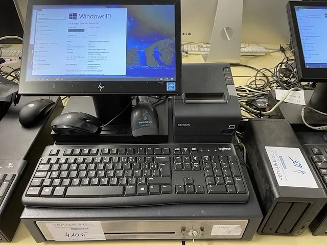 Kassasysteem hp touch screen - afbeelding 1 van  9