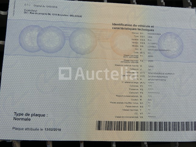 Kassbohrer dieplader (2018-vin:wkvdas00300088494) - afbeelding 8 van  22