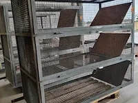 Kast in gegalvaniseerde metaal draad - afbeelding 1 van  1