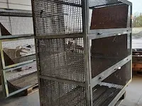Kast in gegalvaniseerde metaal draad - afbeelding 1 van  1