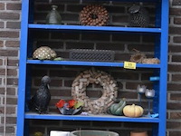 Kast met inhoud partij div deco materialen - afbeelding 3 van  10