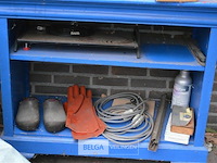 Kast met inhoud partij div deco materialen - afbeelding 4 van  10