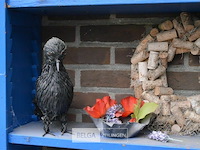 Kast met inhoud partij div deco materialen - afbeelding 6 van  10