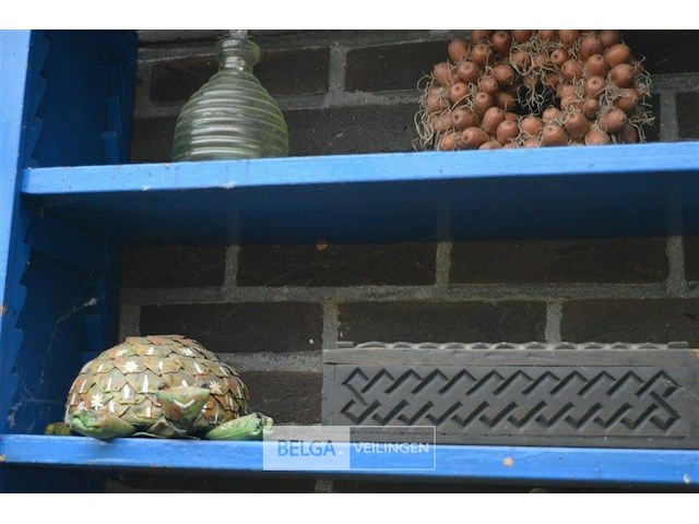 Kast met inhoud partij div deco materialen - afbeelding 9 van  10