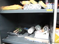 Kast met inhoud wo. diverse schuurschijven/slijpschijven - afbeelding 3 van  5