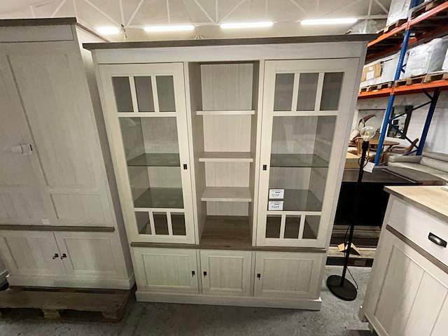 Kast vitrine /bibliotheek - afbeelding 1 van  5
