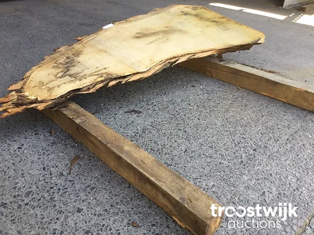 Kastanje decoratieve plank - afbeelding 2 van  5