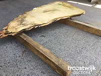 Kastanje decoratieve plank - afbeelding 2 van  5