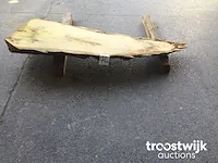 Kastanje decoratieve plank - afbeelding 4 van  5