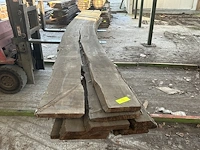 Kastanje stam planken - lengtes tot +/- 4300mm - afbeelding 4 van  4