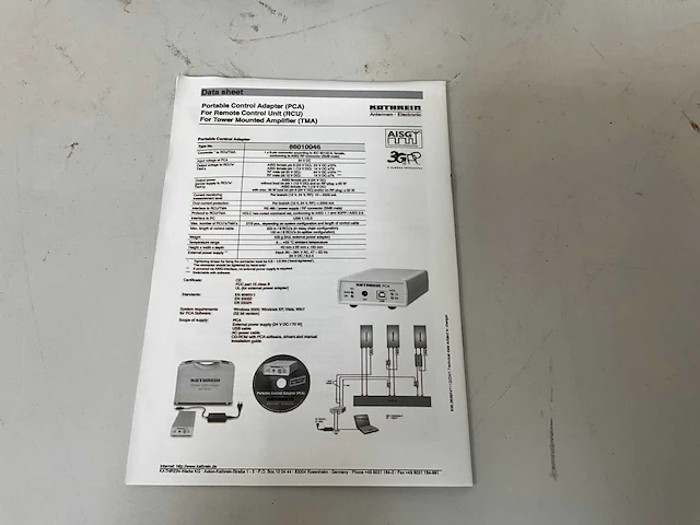 Kathrein 86010046 antenne controle adapter - afbeelding 6 van  8