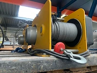 Katrol met staalkabel (2x) - afbeelding 3 van  6