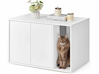 Kattenbak - sneeuwwit - afbeelding 2 van  4