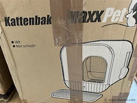 Kattenbak, kleur wit - afbeelding 1 van  1