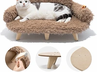 Kattenbed houten meubel - afbeelding 3 van  4