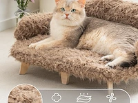 Kattenbed houten meubel - afbeelding 4 van  4