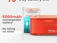 Kattendrinkfontein op batterijen met uv-sterilisatie - afbeelding 2 van  3
