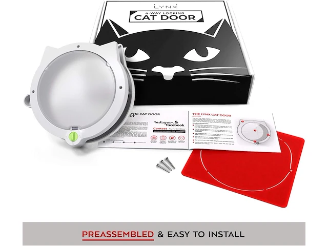 Kattenklep - 4 way - wit - afbeelding 3 van  6